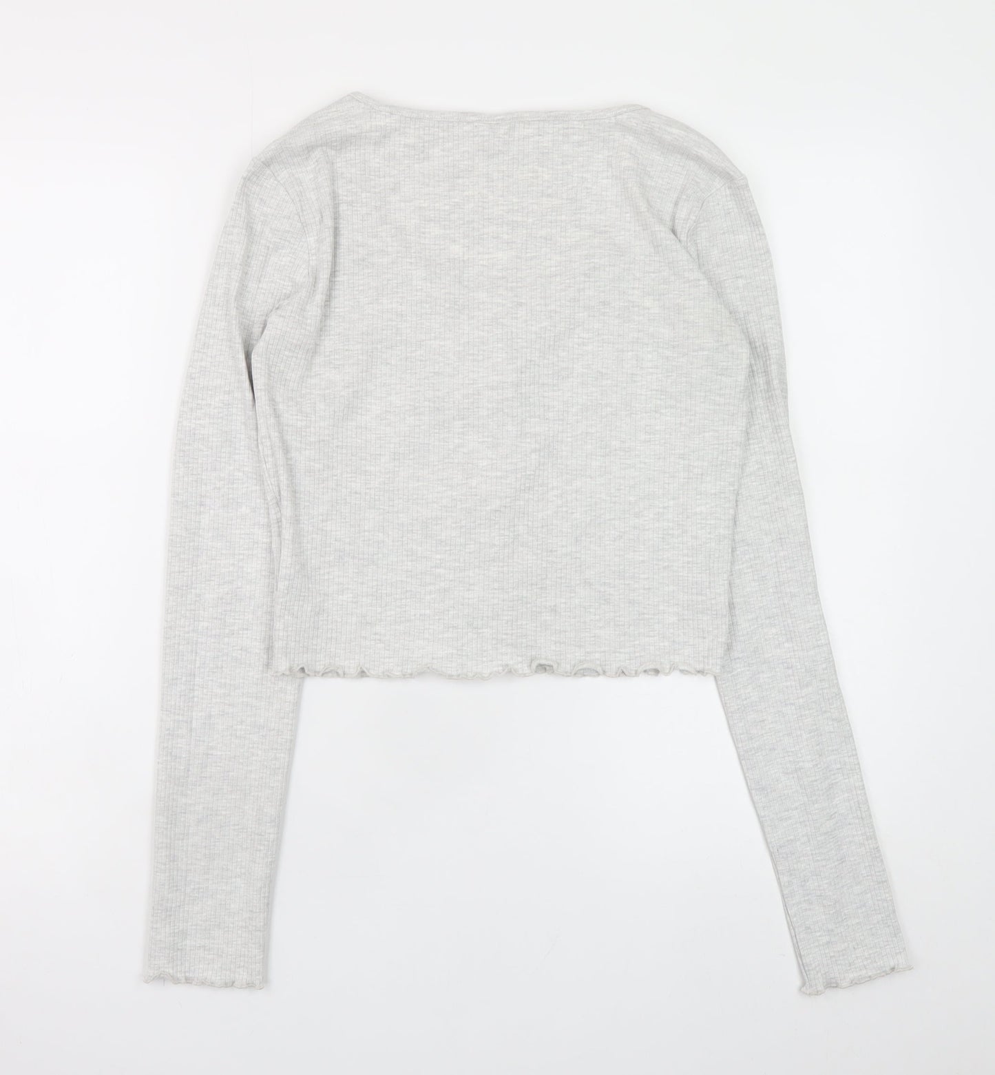 Girls UK Size 14-15 Years Page One Young Grey Cardigan Jumper