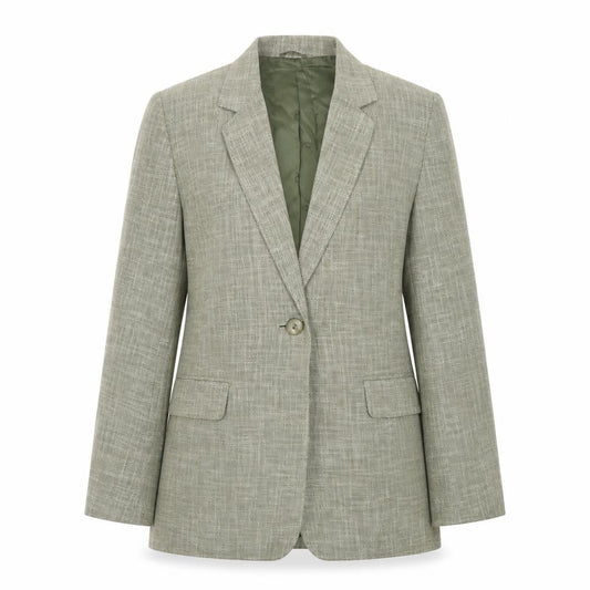 Womens UK Size 12 Country Casuals Regular Green Blazer