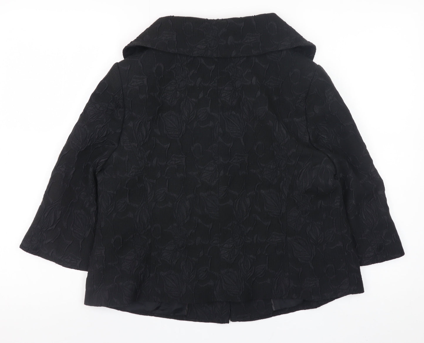 Womens UK Size 14 Wallis Black Basic Jacket
