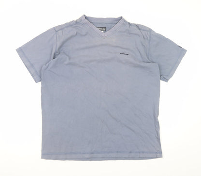 Mens UK Size L Reebok Blue  T-Shirt