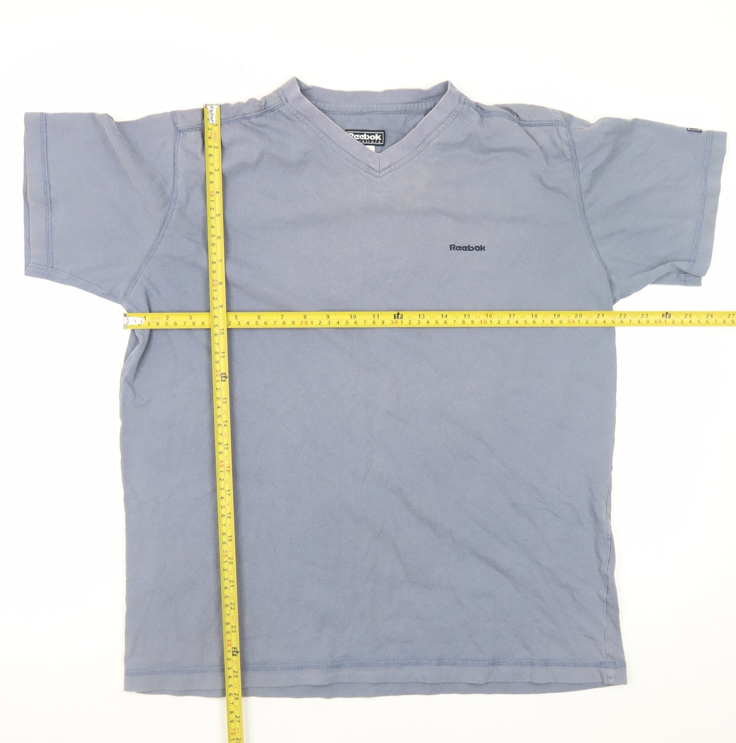 Mens UK Size L Reebok Blue  T-Shirt