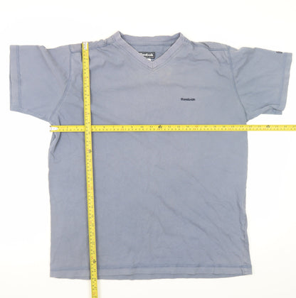 Mens UK Size L Reebok Blue  T-Shirt