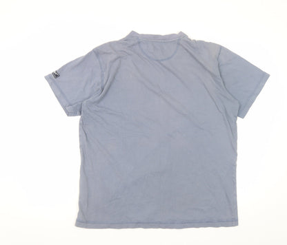 Mens UK Size L Reebok Blue  T-Shirt