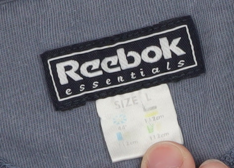 Mens UK Size L Reebok Blue  T-Shirt