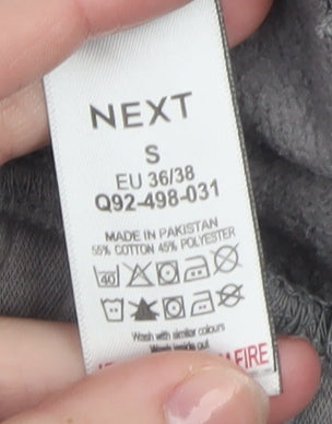 Mens UK Size S NEXT Regular Fit Jogger Grey Trousers