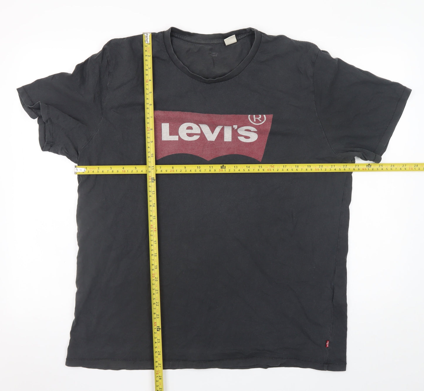 Mens UK Size XL Levi's Black  T-Shirt
