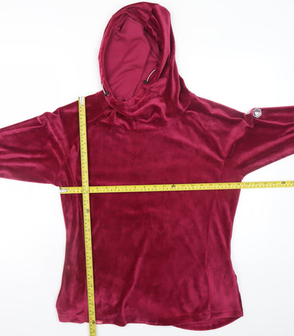 Womens UK Size 14 Regatta Great Outdoors Red Pullover Hoodie