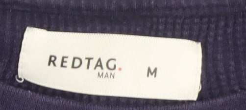 Mens UK Size M REDTAG Blue Pullover Jumper