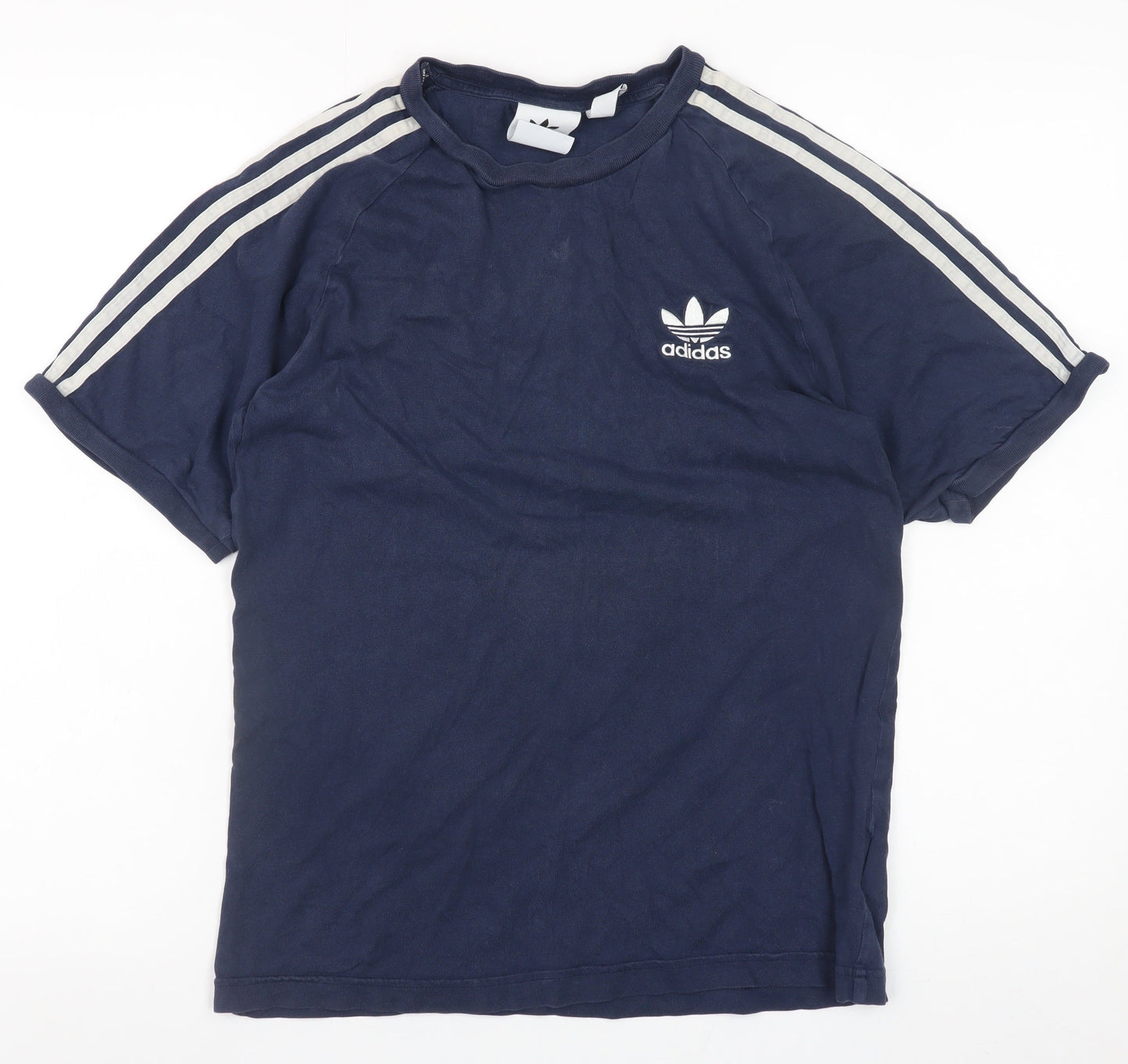 Mens UK Size S adidas Blue  T-Shirt