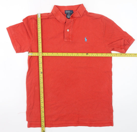 Teens UK Size L Ralph Lauren 100% Cotton Polo Shirt