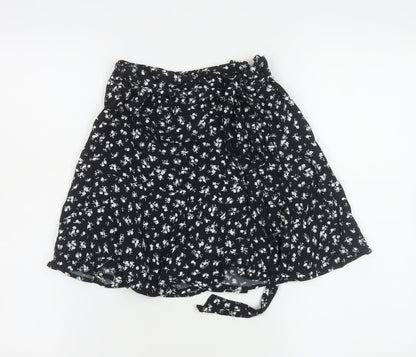 Womens UK Size S Zara Wrap Chiffon Skirt