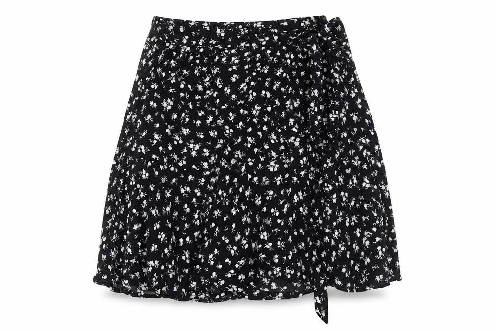 Womens UK Size S Zara Wrap Chiffon Skirt