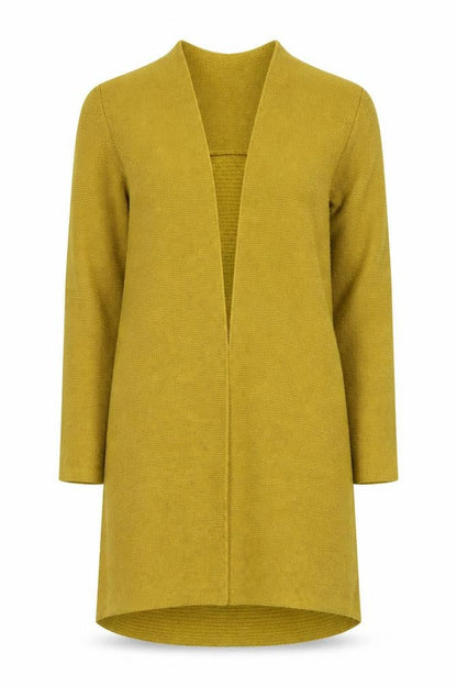 Womens UK Size 6 White Stuff Yellow Cardigan Jumper