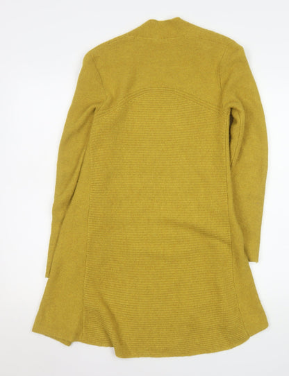 Womens UK Size 6 White Stuff Yellow Cardigan Jumper