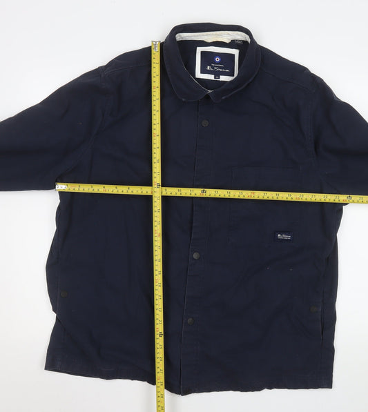 Mens UK Size 2XL Ben Sherman Blue Basic Jacket