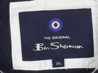Mens UK Size 2XL Ben Sherman Blue Basic Jacket