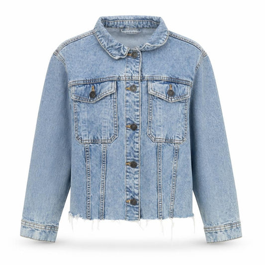 Womens UK Size M Noisy may Blue Basic Jacket