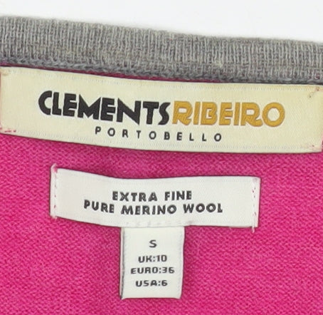 Womens UK Size 10 Clements Ribeiro Multicoloured Cardigan Jumper