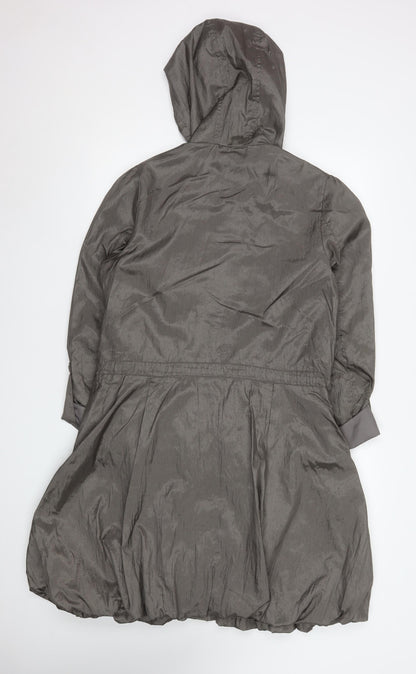 Womens UK Size 12 Denim Co Grey Parka Coat
