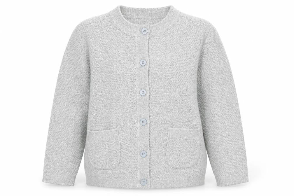Womens UK Size 14-16 Honor Millburn Grey Cardigan Jumper