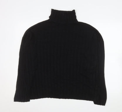 Womens UK Size 10 Threadbare Black Pullover Jumper