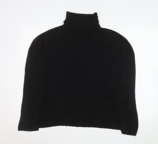 Womens UK Size 10 Threadbare Black Pullover Jumper