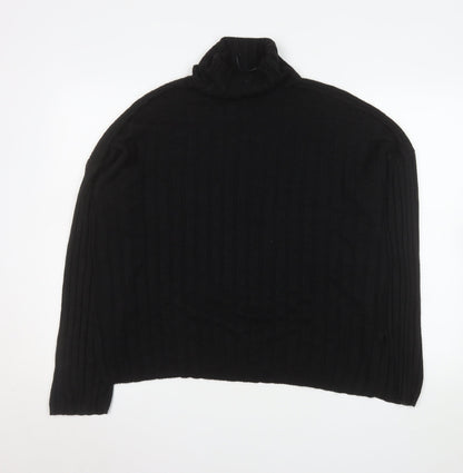 Womens UK Size 10 Threadbare Black Pullover Jumper