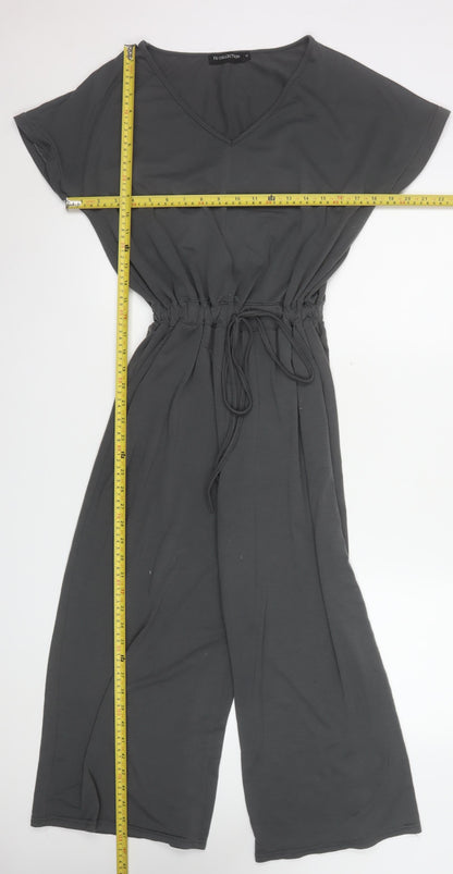 Womens UK Size M FS Collection One-Piece Grey Jumpsuit