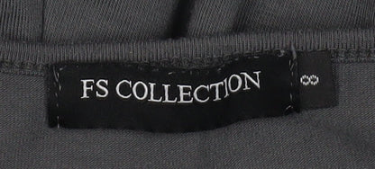 Womens UK Size M FS Collection One-Piece Grey Jumpsuit