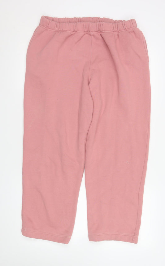 Womens UK Size XL Country Collection Regular Fit Sweatpants Pink Trousers