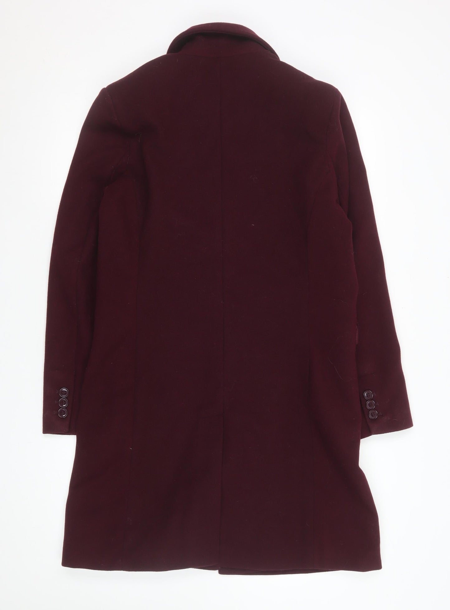 Womens UK Size 6 Primark Red Overcoat