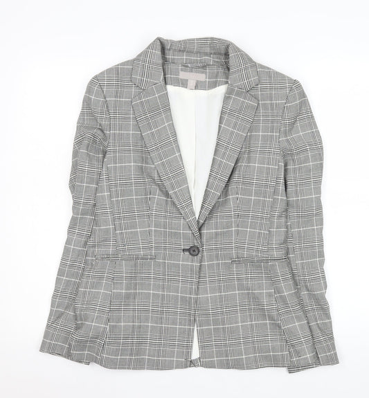 Womens UK Size M H&M Regular Grey Blazer