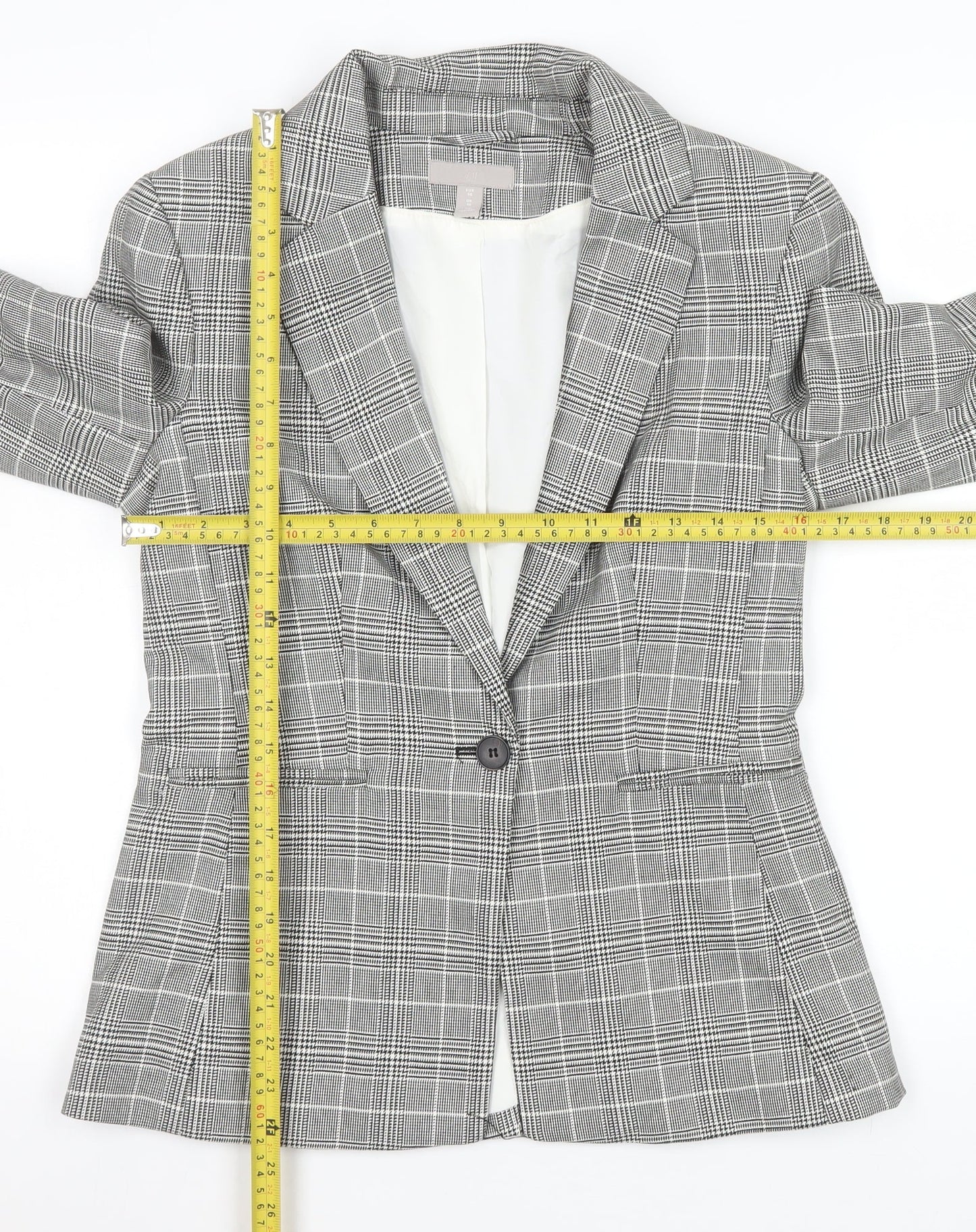 Womens UK Size M H&M Regular Grey Blazer