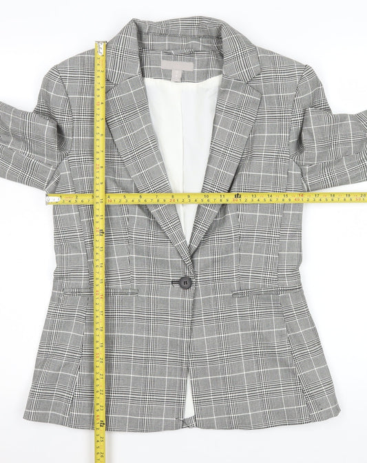 Womens UK Size M H&M Regular Grey Blazer