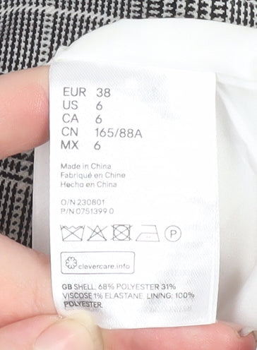 Womens UK Size M H&M Regular Grey Blazer