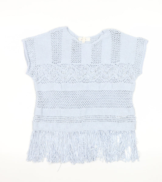 Womens UK Size M Marks and Spencer Blue Camisole Blouse