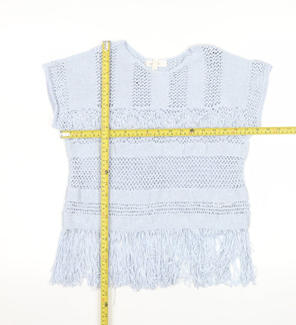 Womens UK Size M Marks and Spencer Blue Camisole Blouse