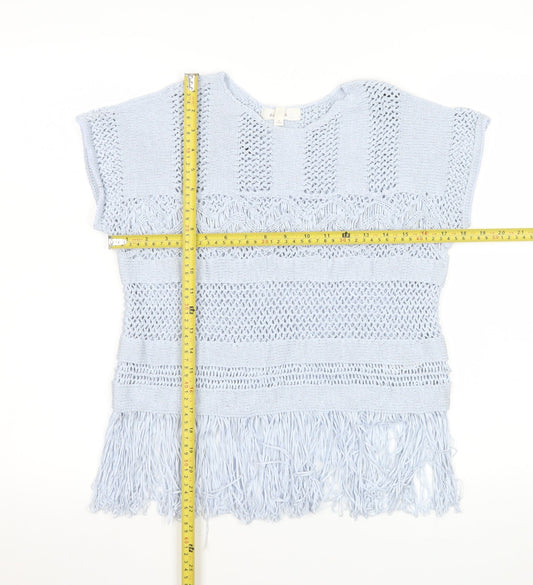 Womens UK Size M Marks and Spencer Blue Camisole Blouse