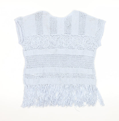 Womens UK Size M Marks and Spencer Blue Camisole Blouse