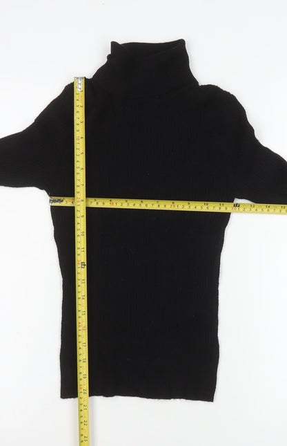 Womens UK Size S Primark Black Pullover Jumper