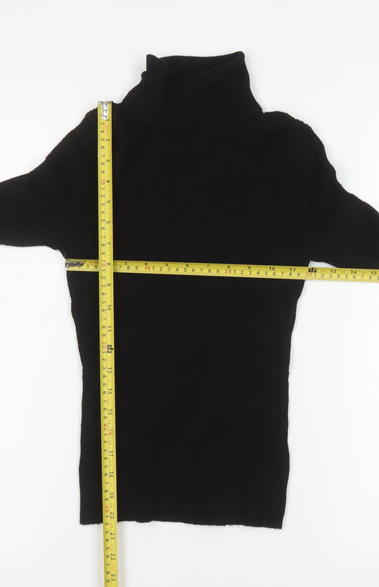 Womens UK Size S Primark Black Pullover Jumper