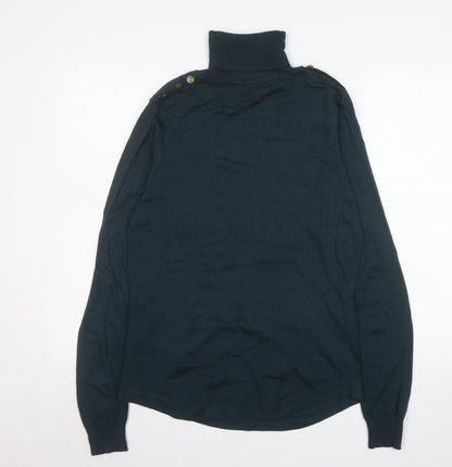 Womens UK Size 14 Warehouse Black Pullover Jumper