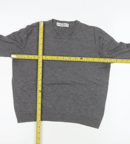 Womens UK Size 10 Pull&Bear Grey Pullover Jumper