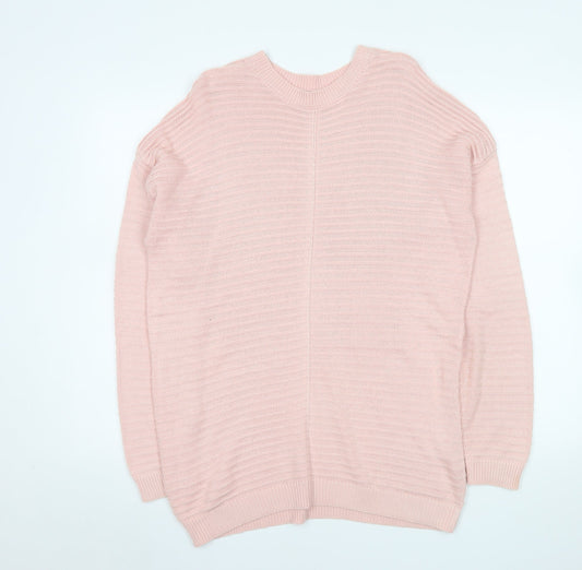 Womens UK Size L Matalan Pink Pullover Jumper