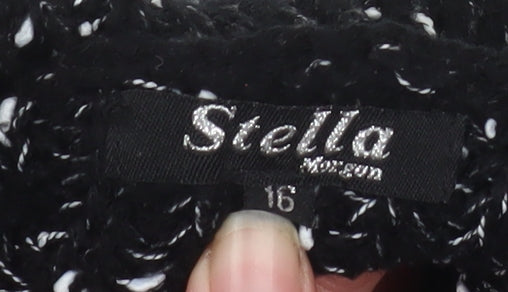 Womens UK Size 16 Stella Morgan Black Pullover Jumper
