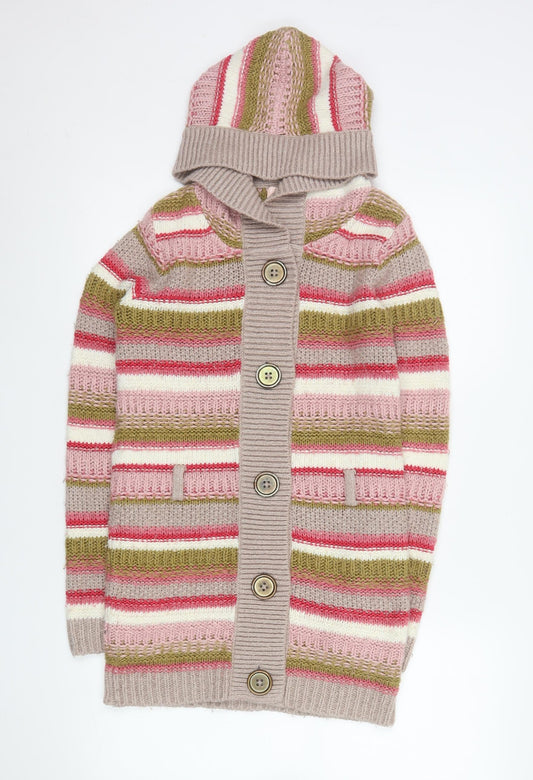 Girls UK Size 11-12 Years NEXT Multicoloured Cardigan Jumper