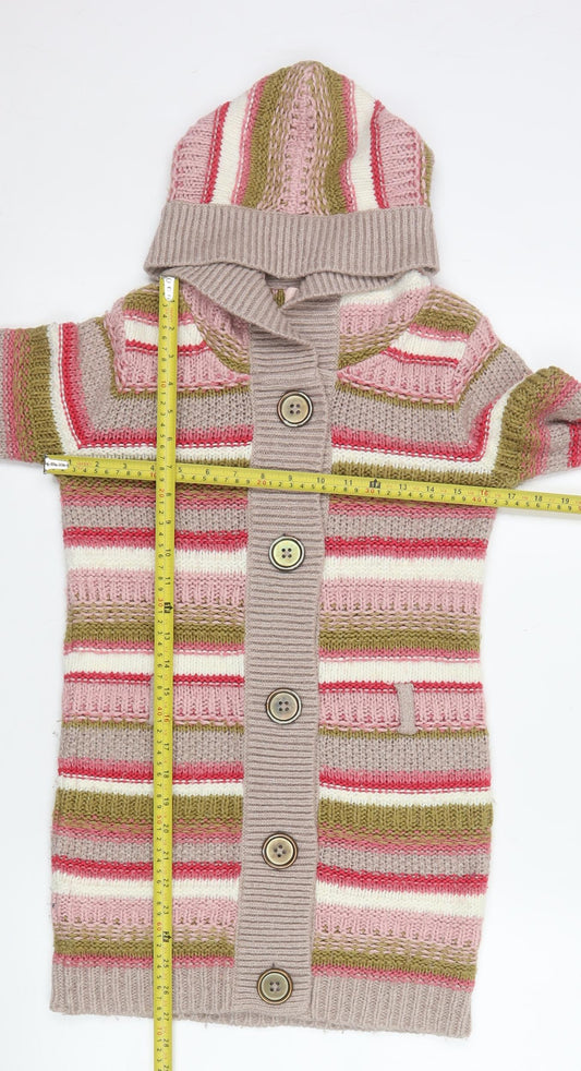 Girls UK Size 11-12 Years NEXT Multicoloured Cardigan Jumper
