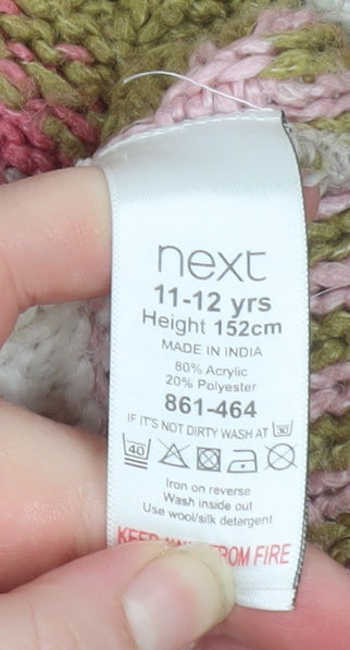 Girls UK Size 11-12 Years NEXT Multicoloured Cardigan Jumper