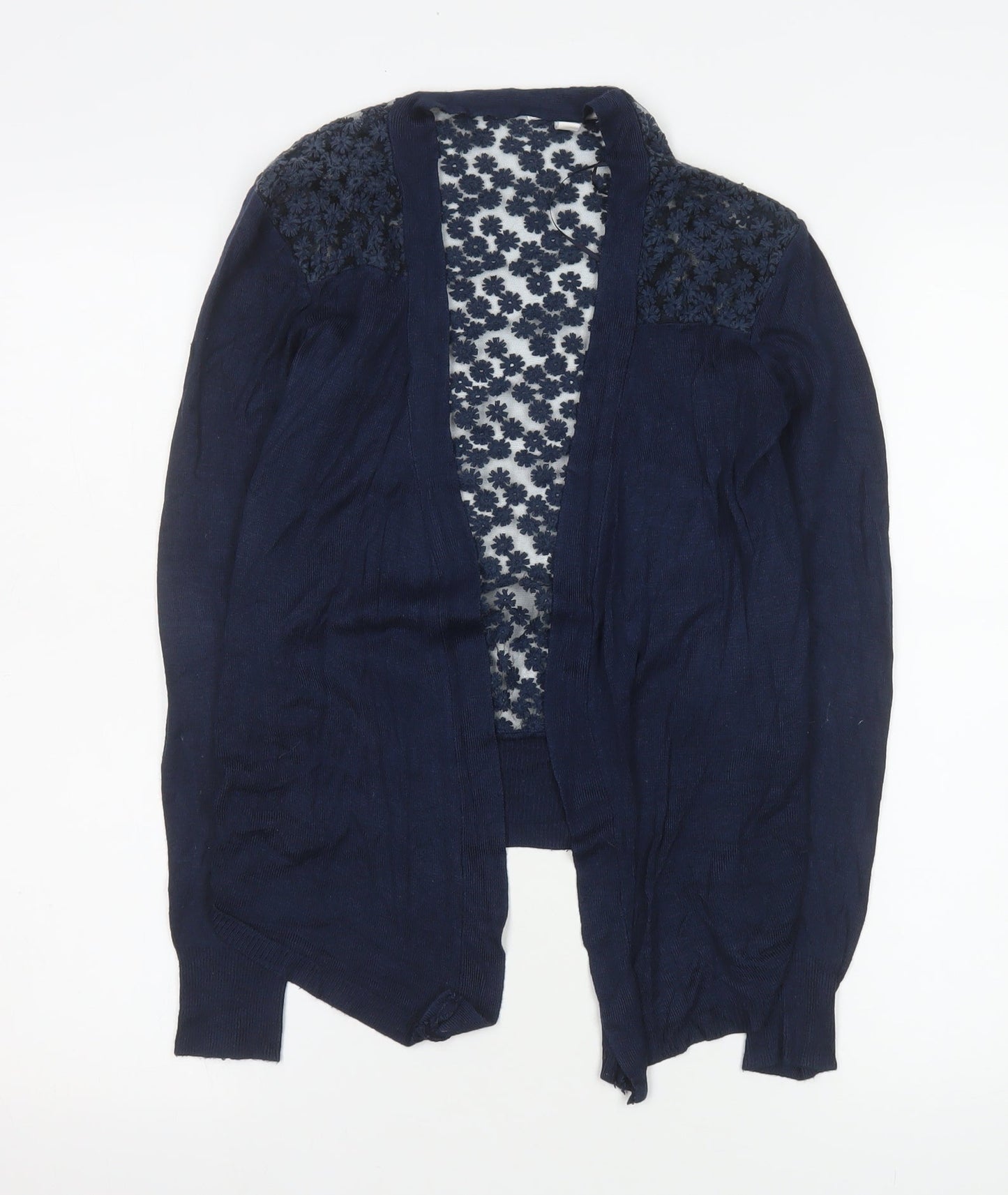 Womens UK Size M Misumi Blue Cardigan Jumper