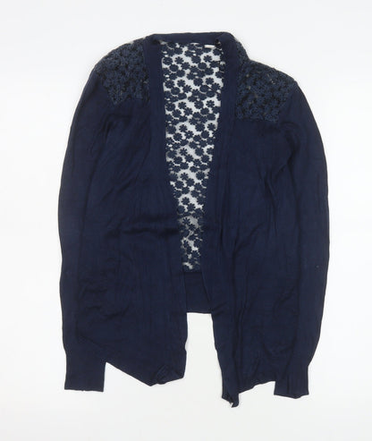 Womens UK Size M Misumi Blue Cardigan Jumper